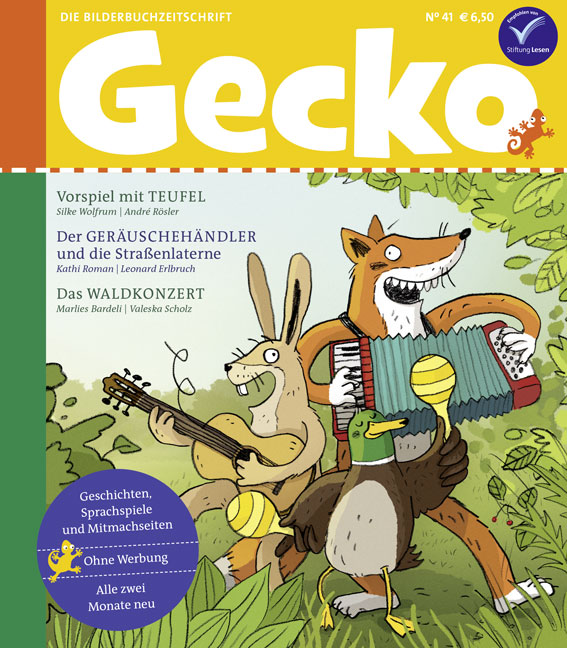 Gecko Kinderzeitschrift Band 41