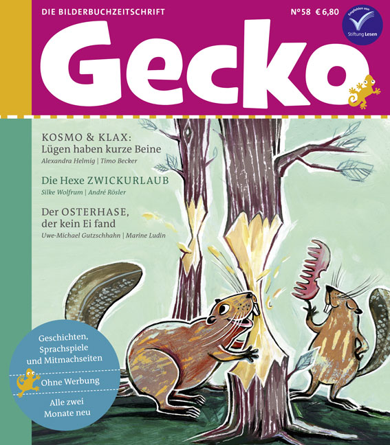 Gecko Kinderzeitschrift Band 58