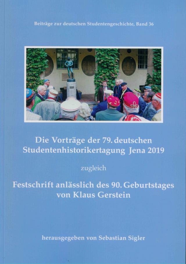 Die Vorträge der 79. deutschen Studentenhistorikertagung