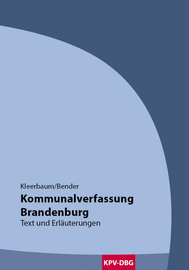 Kommunalverfassung Brandenburg