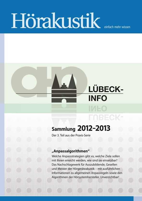 LÜBECK-INFO Sammlung 2012-2013 Anpassalgorithmen