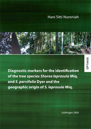 Diagnostic markers for the identification of the tree species Shorea leprosula Miq. and S. parvifolia Dyer and the geographic origin of S. leprosula Miq.