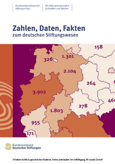 Zahlen, Daten, Fakten zum deutschen Stiftungswesen