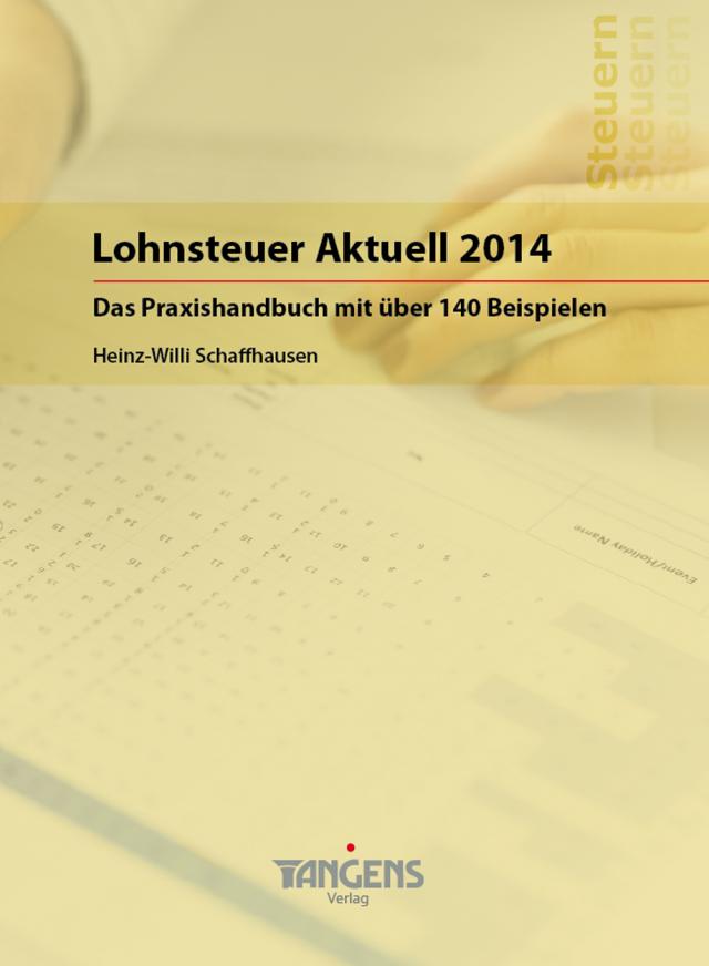 Lohnsteuer Aktuell 2014