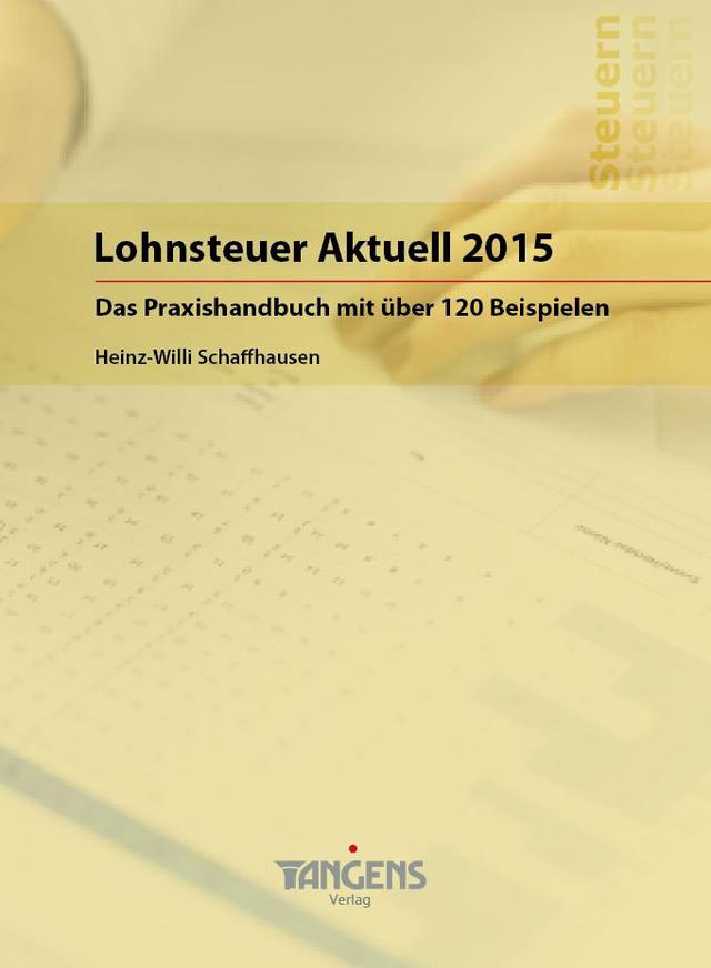 Lohnsteuer Aktuell 2015