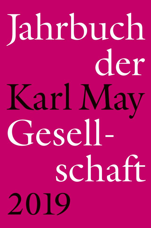 Jahrbuch der Karl-May-Gesellschaft 2019