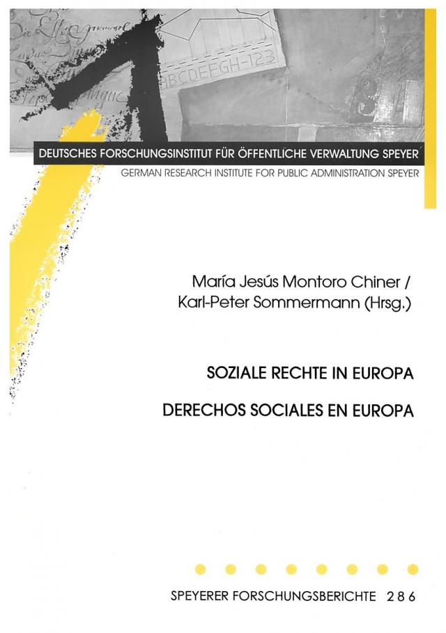 Soziale Rechte in Europa / Derechos Sociales en Europa