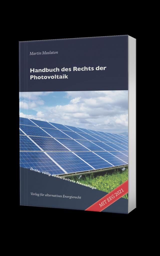 Handbuch des Rechts der Photovoltaik