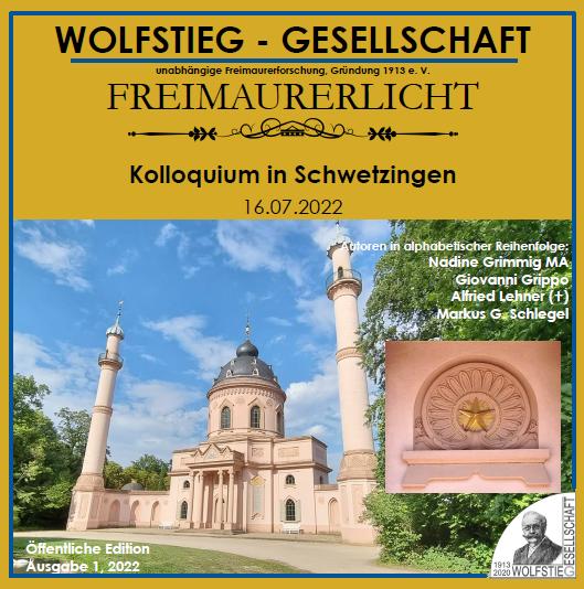 Freimaurerische Inhalte des Schlossgartens in Schwetzingen (Teil III) - Kolloquium in Schwetzingen 16. Juli 2022