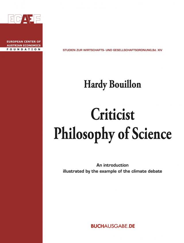 Criticist Philosophy of Science
