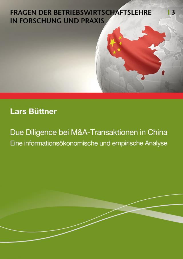 Due Diligence bei M&A-Transaktionen in China
