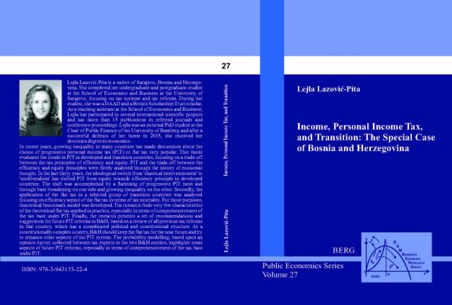 Income, Personal Income Tax, and Transition: The Special Case of Bosnia and Herzegovina