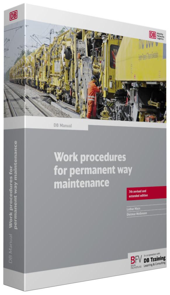 Work procedures for permanent way maintenance