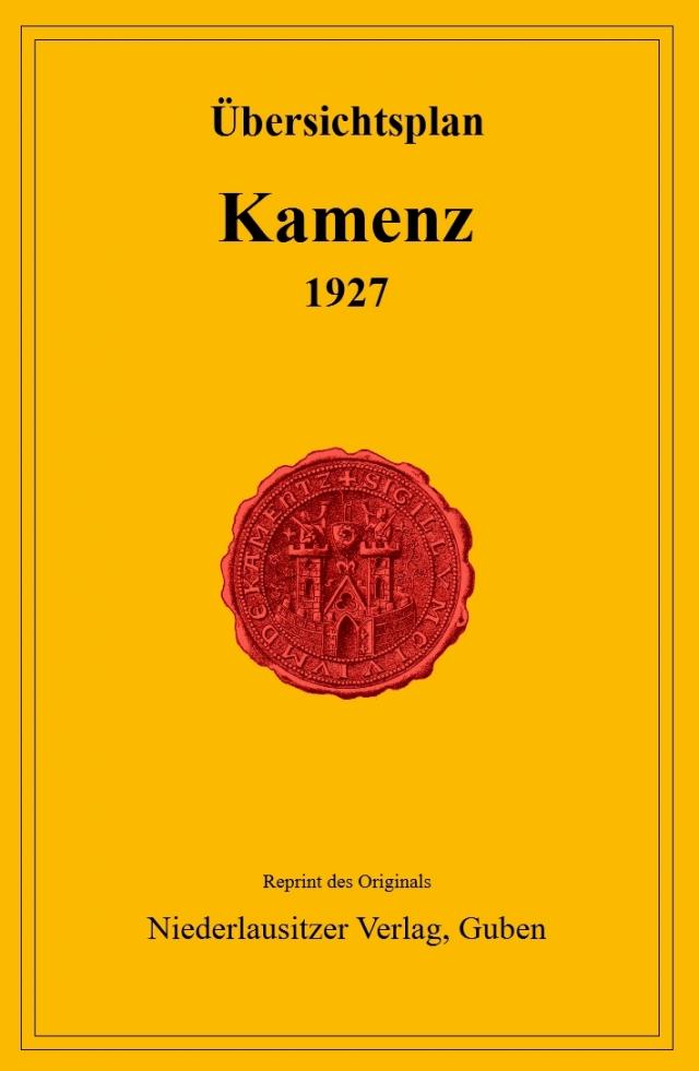 Übersichtsplan Kamenz 1927