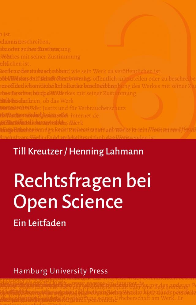 Rechtsfragen bei Open Science
