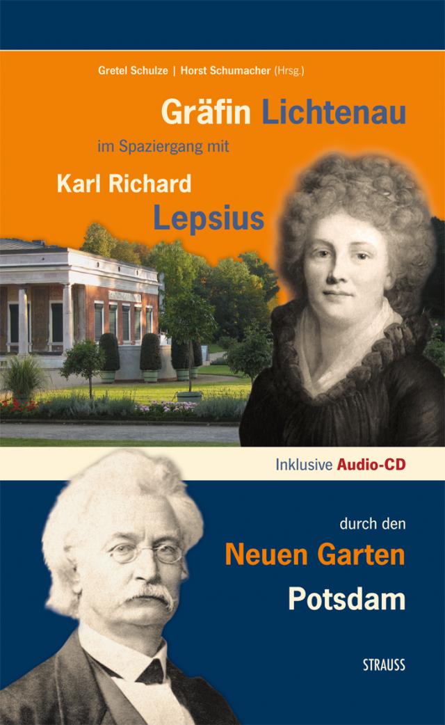Gräfin Lichtenau im Spaziergang mit Karl Richard Lepsius durch den Neuen Garten in Potsdam