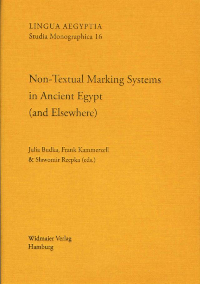 Non-Textual Marking Systems in Ancient Egypt (and Elsewhere)