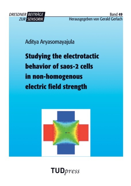 Studying the electrotactic behavior of saos-2 cells in non-homogenous electric field strength