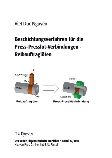 Beschichtungsverfahren für die Press-Presslöt-Verbindungen - Reibauftraglöten