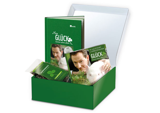 Geschenkbox mit Buch: Hirschhausen - Die Glücksbox