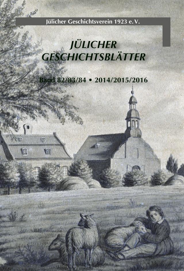 Jülicher Geschichtsblätter, Band 82/83/84
