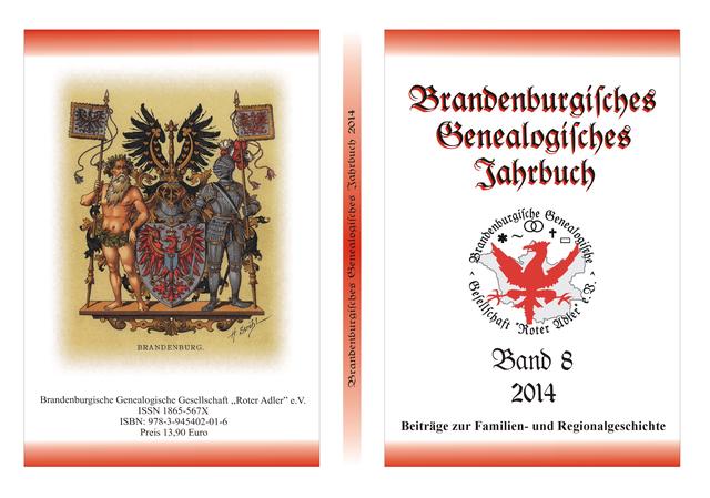 Brandenburgisches Genealogisches Jahrbuch (BGJ) / Brandenburgisches Genealogisches Jahrbuch 2014