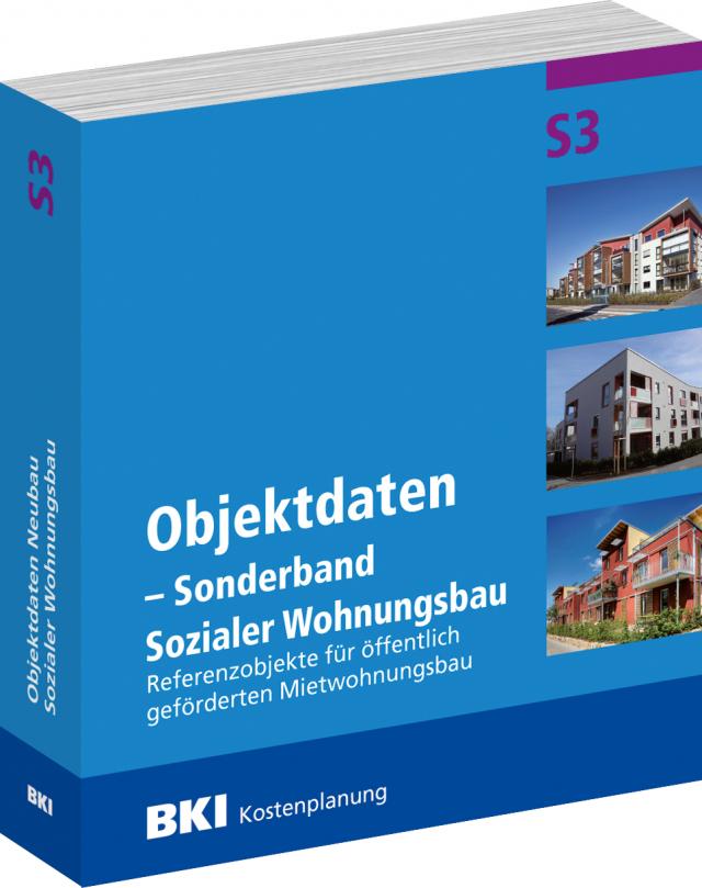 BKI Objektdaten Sozialer Wohnungsbau - Sonderband S3