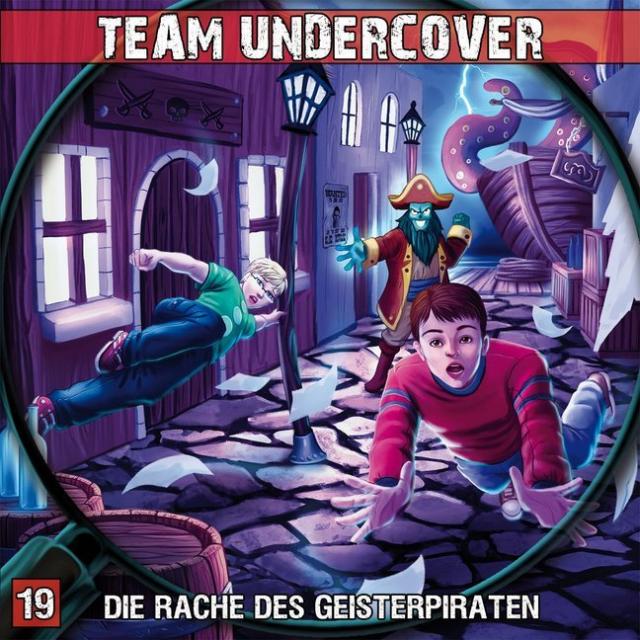 Team Undercover - Die Rache des Geisterpiraten, 1 Audio-CD