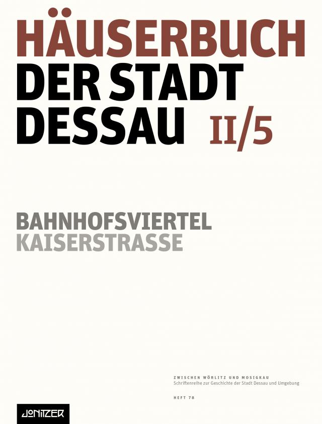 Häuserbuch der Stadt Dessau II/5