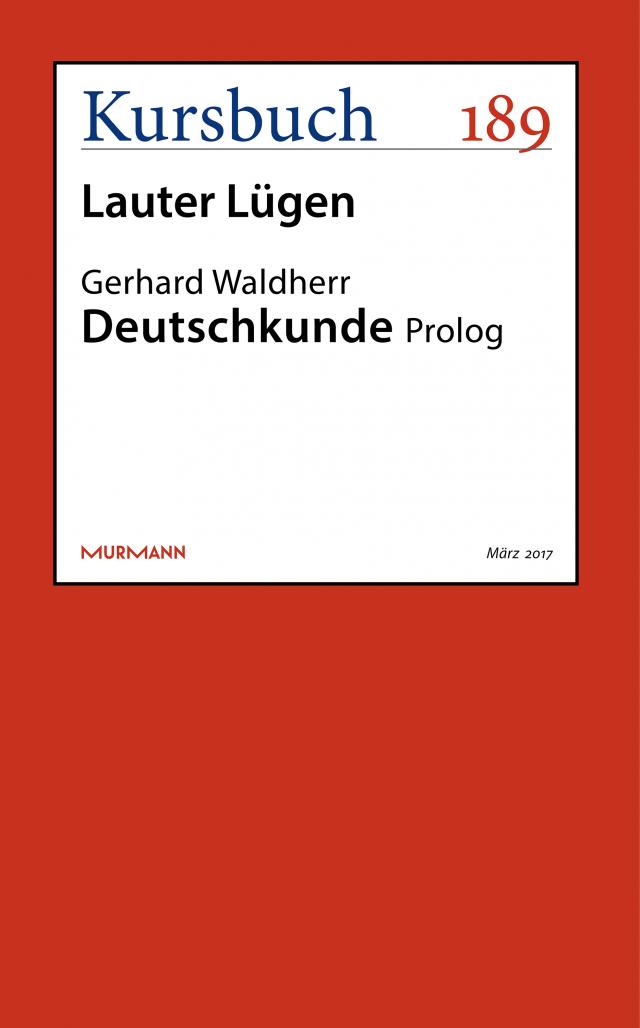 Deutschkunde Kursbuch  