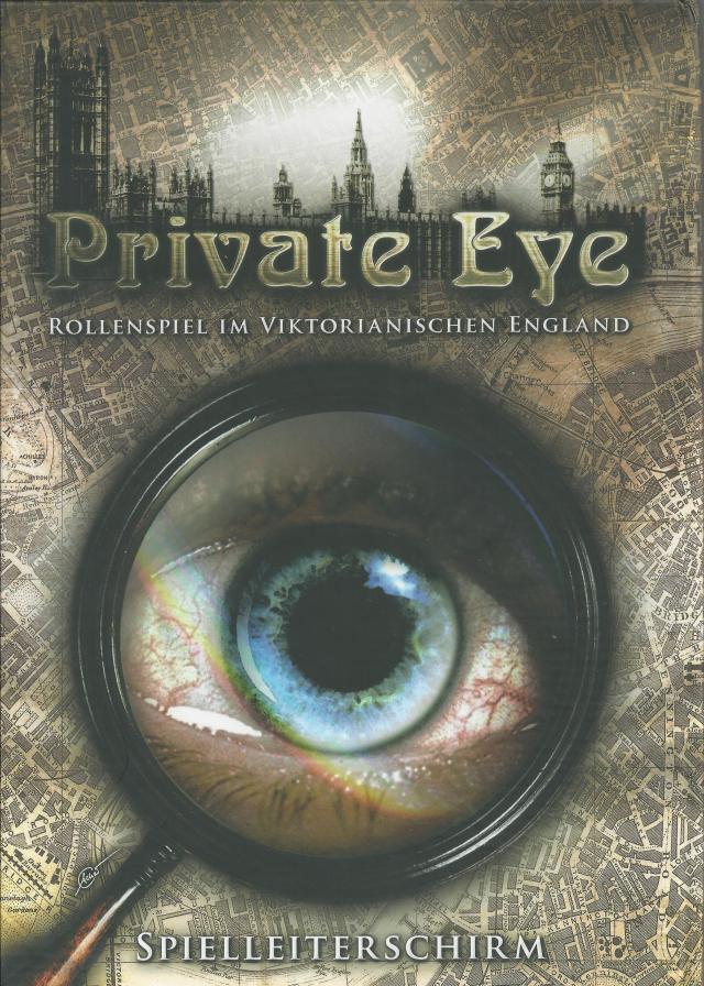 Private Eye - Spielleiterschirm