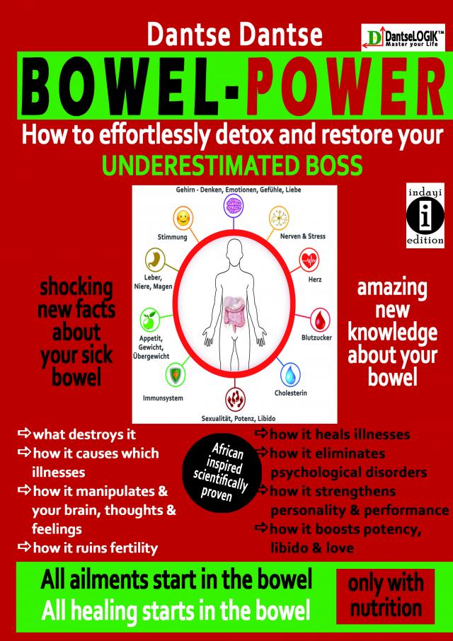 BOWEL-POWER - How to effortlessly detox & restore your UNDERESTIMATED BOSS