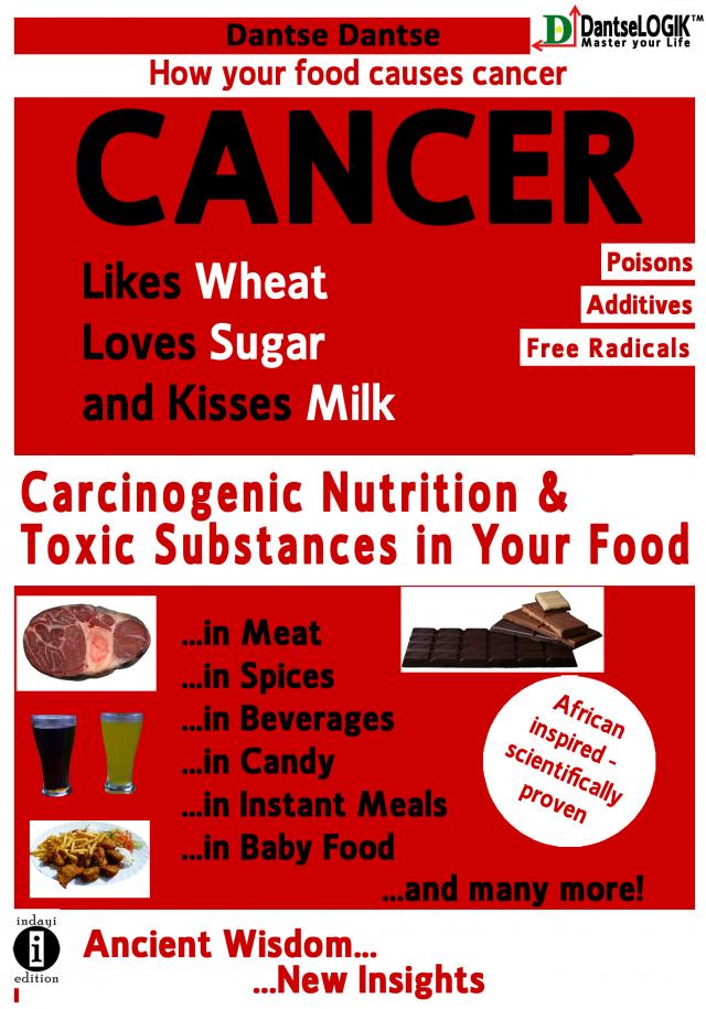 Cancer Likes Wheat, Loves Sugar and Kisses Milk - Carcinogenic Nutrition and Toxic Substances in Your Food