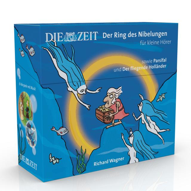 Der Ring des Nibelungen für kleine Hörer, sowie Parsifal und Der fliegende Holländer, Die ZEIT-Edition