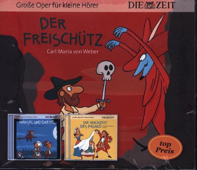 Große Oper für kleine Hörer - 3er-Set. Nr.1, 3 Audio-CD