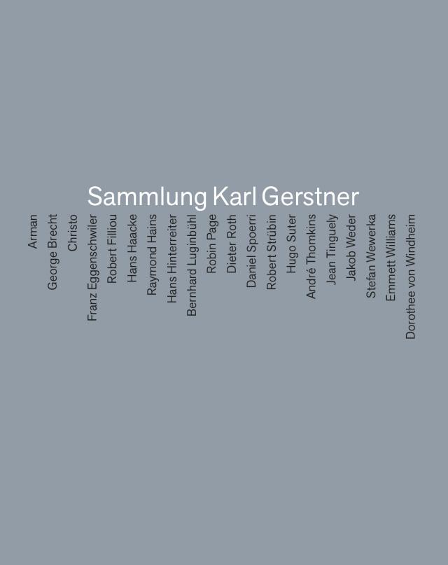 Sammlung Karl Gerstner