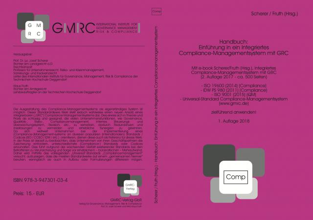 Handbuch: Einführung in ein Integriertes Compliance-Managementsystem mit GRC