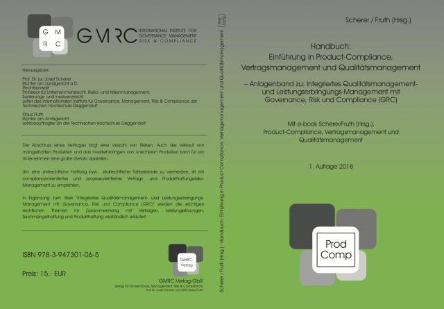Handbuch: Einführung in Product-Compliance, Vertragsmanagement und Qualitätsmanagement