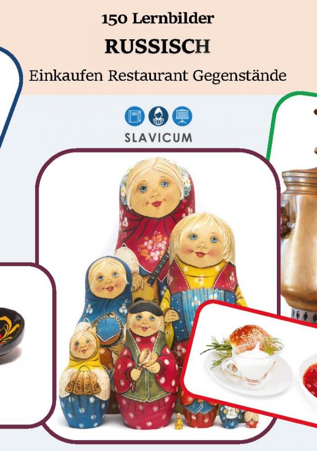 150 Lernbilder Russisch Einkaufen Restaurant Gegenstände