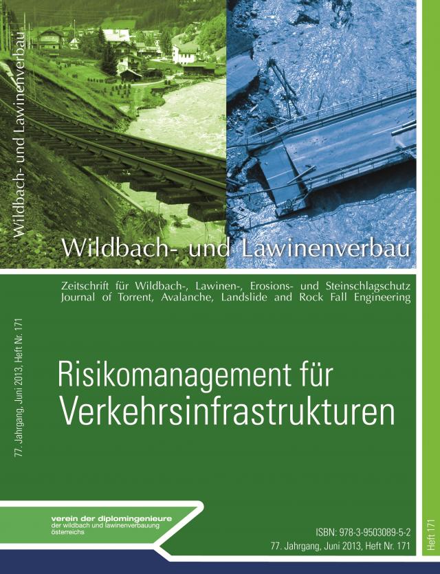 Wildbach- und Lawinenverbau Heft 171, Risikomanagement für Verkehrsinfrastrukturen