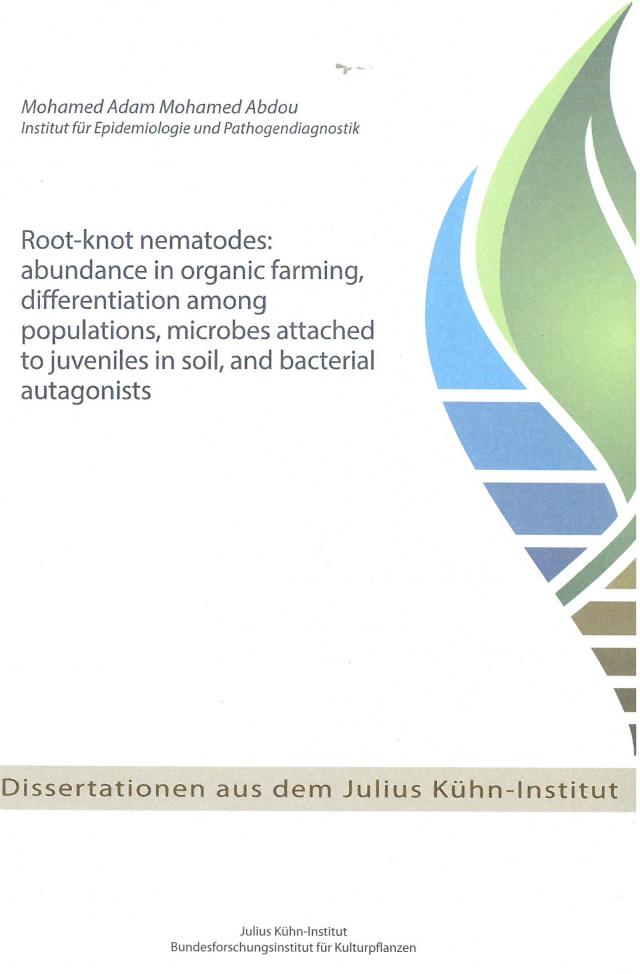 Root-knot nematodes: abundance in organic farming, differentiation among populations, microbes attached to juveniles in soil, and bacterial antagonists