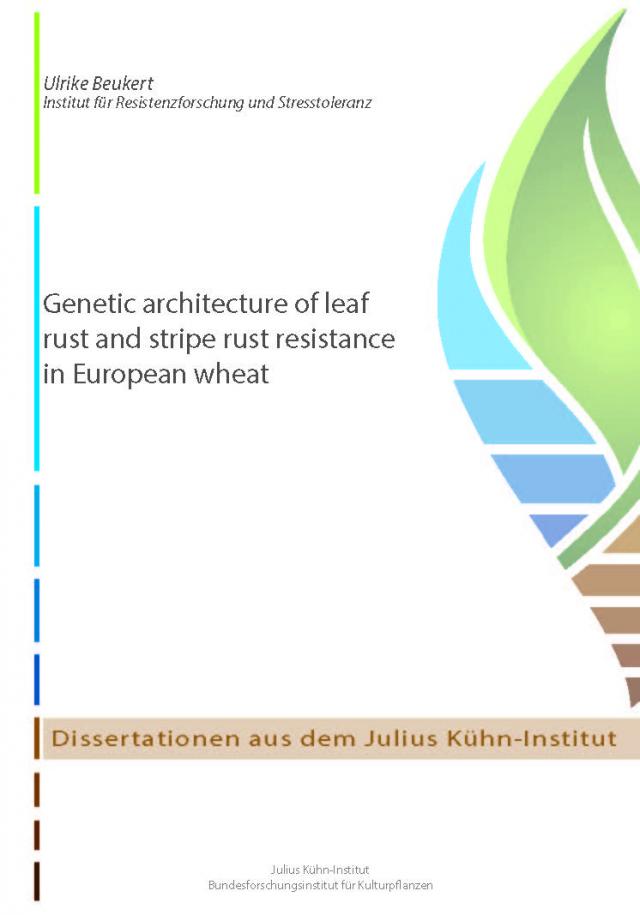 Genetic architecture of leaf rust and stripe rust resistance in European wheat