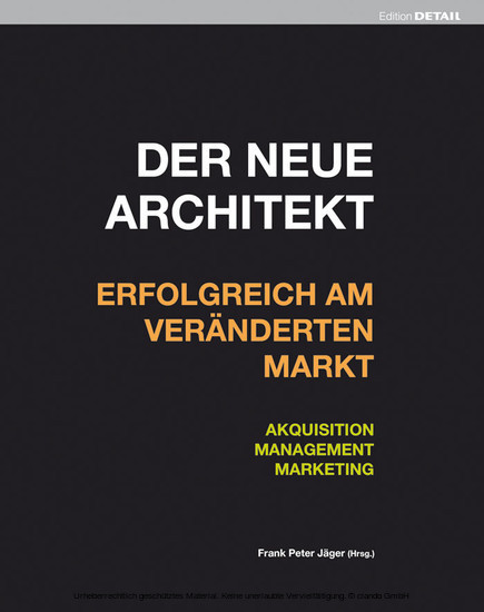 Der neue Architekt - Erfolgreich am veränderten Markt