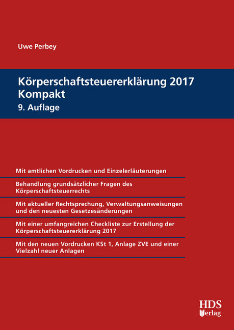 Körperschaftsteuererklärung 2017 Kompakt