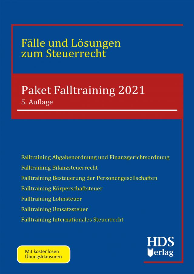 Paket Falltraining 2021