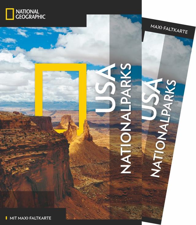 NATIONAL GEOGRAPHIC Traveler Reiseführer USA-Nationalparks mit Maxi-Faltkarte Kartoniert.