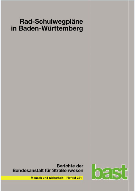 Rad-Schulwegpläne in Baden-Württemberg
