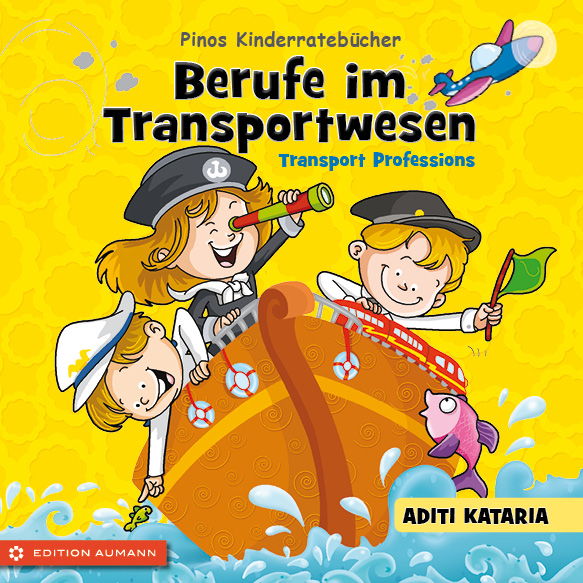Pinos Kinderratebücher: Berufe im Transportwesen - Transport Professions