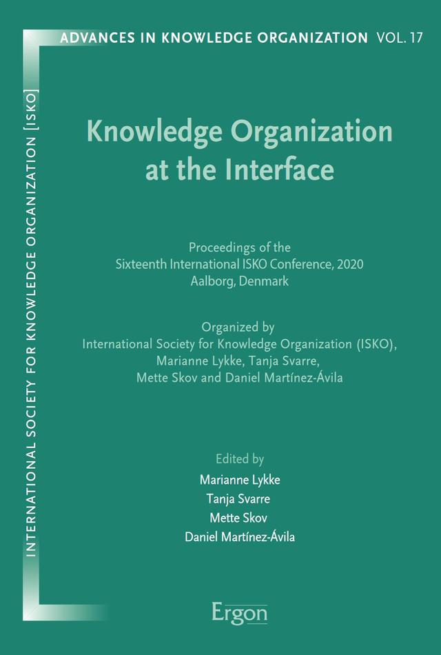 Knowledge Organization at the Interface
