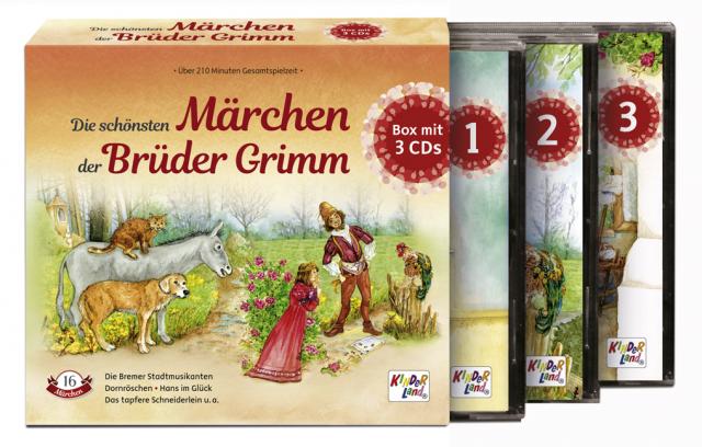 Die schönsten Märchen der Brüder Grimm, Audio-CD